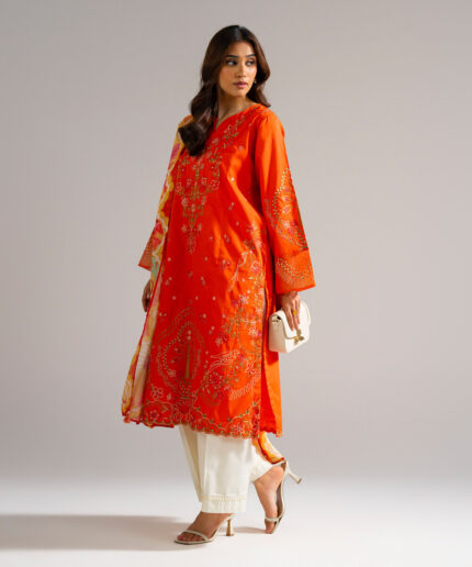 Coral Lawn Straight Suit - View 1