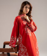 Rust Straight Shirt Suit - View 3