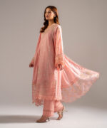 Pink Dobby A-Line Suit - View 2