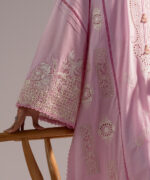 Pink Dobby A-Line Suit - View 5