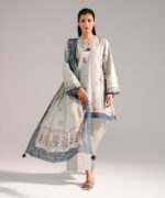 Grey Leno Kara Straight Suit - View 5