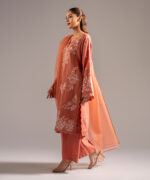 Coral Dobby A-Line Suit - View 2