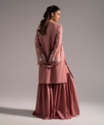 Mauve Cambric A-Line Suit - View 5