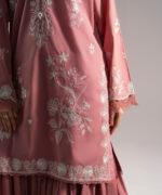 Mauve Cambric A-Line Suit - View 4