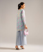 Blue Lawn Straight Shirt Suit - View 3