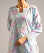 Blue Lawn Straight Shirt Suit - View 4