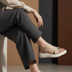 Beige Formal Slipper PU0384 - View 1