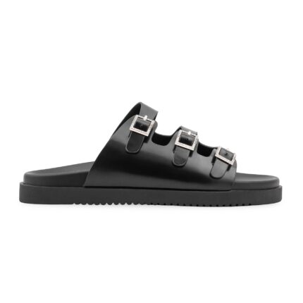 Black Formal Slipper For Women PU0385 - View 2