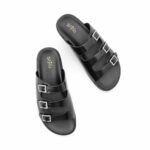 Black Formal Slipper For Women PU0385 - View 5
