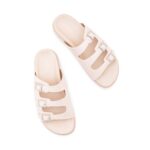 Cream Formal Slipper For Women PU0385 - View 5
