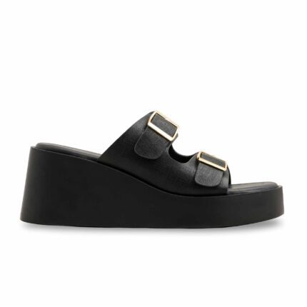 Black Formal Women Slipper PU0390 - View 2