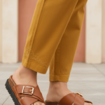 Brown Formal Slipper For Women PU0391 - View 1