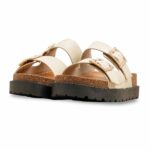 Golden Formal Slipper For Women PU0392 - View 3