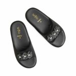 Black Formal Slipper For Ladies PU0453 - View 5