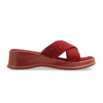 Maroon Formal Slipper PU0544 - View 2