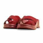 Maroon Formal Slipper PU0544 - View 3