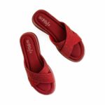 Maroon Formal Slipper PU0544 - View 5