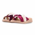 Maroon Formal Slipper For Ladies PU0567 - View 3