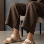 Fawn Formal Slipper For Ladies PU0579 - View 1