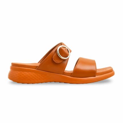 Tan Formal Slipper PU0579 - View 2