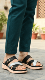 Black Formal Slipper PU0581 - View 1