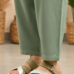 Olive Formal Slipper PU0581 - View 1