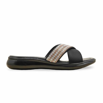 Black Formal Women Slipper PU0595 - View 2