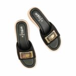 Black Formal Slipper For Women PU0597 - View 5