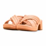 Peach Formal Slipper For Ladies PU0619 - View 3