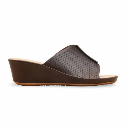 Coffee Formal Slipper For Women PU0621 - View 2