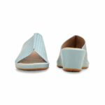 Sky Blue Formal Slipper For Ladies PU0621 - View 4