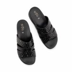 Black Formal Slipper For Women PU0627 - View 5