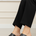 Black Formal Slipper For Women PU0627 - View 1