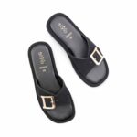 Black Formal Slipper For Ladies PU0631 - View 5