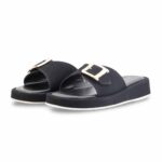 Black Formal Slipper For Ladies PU0631 - View 3