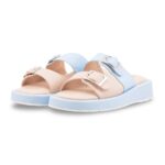 Sky Blue Formal Slipper For Ladies PU0634 - View 3