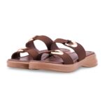 Brown Formal Slipper For Ladies PU0650 - View 3