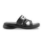 Black Formal Slipper For Ladies PU0651 - View 2