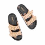 Golden Formal Slipper For Women PU0657 - View 5