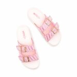 Pink Formal Women Slipper PU0657 - View 5