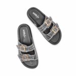 Black Formal Slipper For Ladies PU0658 - View 5