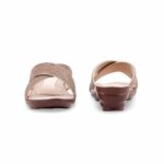 Golden Formal Slipper For Ladies PU0662 - View 4