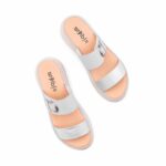 Grey Formal Slipper For Ladies PU0663 - View 5