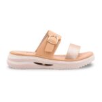 Beige Formal Slipper For Ladies PU0663 - View 2