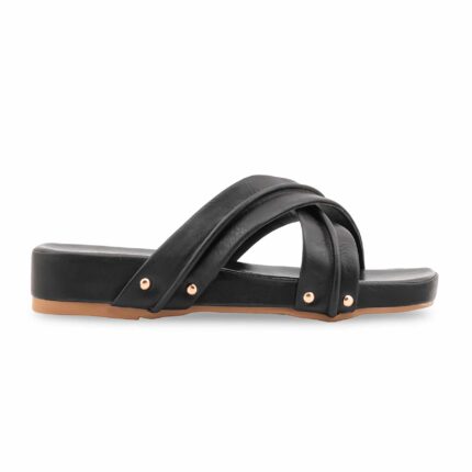 Black Formal Women Slipper PU0664 - View 2