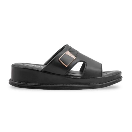 Black Formal Slipper For Women PU0674 - View 2