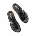 Black Formal Women Slipper PU0681 - View 5