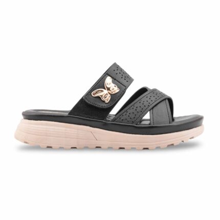 Black Formal Women Slipper PU0681 - View 2