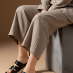 Black Formal Women Slipper PU0681 - View 1
