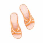 Mustard Formal Slipper For Ladies PU0683 - View 5